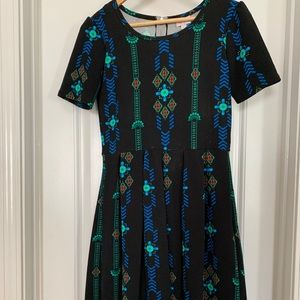 LulaRoe Amelia paisley dress